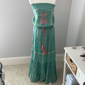 New without tags strapless maxi dress